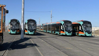 Для первого этапа линии «Славянка» доставили десять вагонов