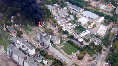 «Герань-2» уничтожила склад ГСМ противника в районе Чернигова
