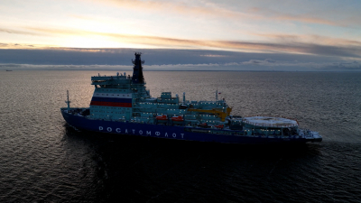 На Балтийском заводе ОСК строят шестой атомный ледокол проекта 22220 — «Ленинград»