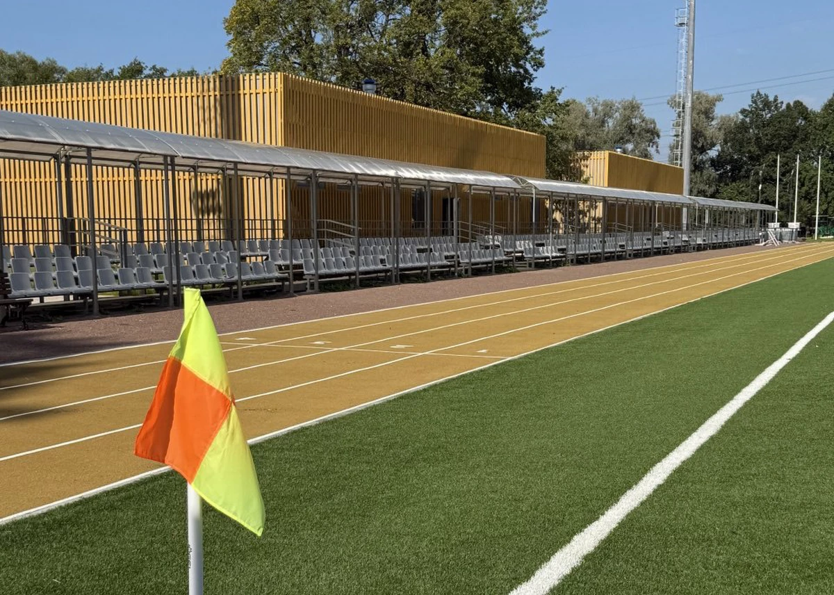 На Петергофском шоссе открылся новый спортивный многофункциональный стадион - tvspb.ru