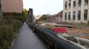 Реконструкция теплосетей на Обводном канале
