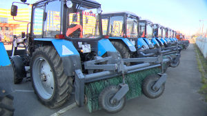 Смотр готовности уборочной техники