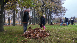 Субботник в Калининском районе