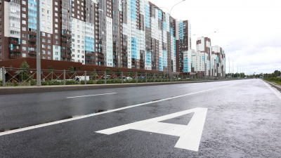 На Комендантском проспекте появится новая полоса для общественного транспорта