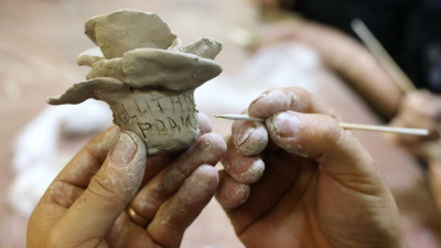 Росгвардейцы приняли участие в создании скульптуры «Защитник Отечества» в честь российских военных