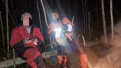 В Ленобласти спасли жизнь заблудившемуся в лесу мужчине