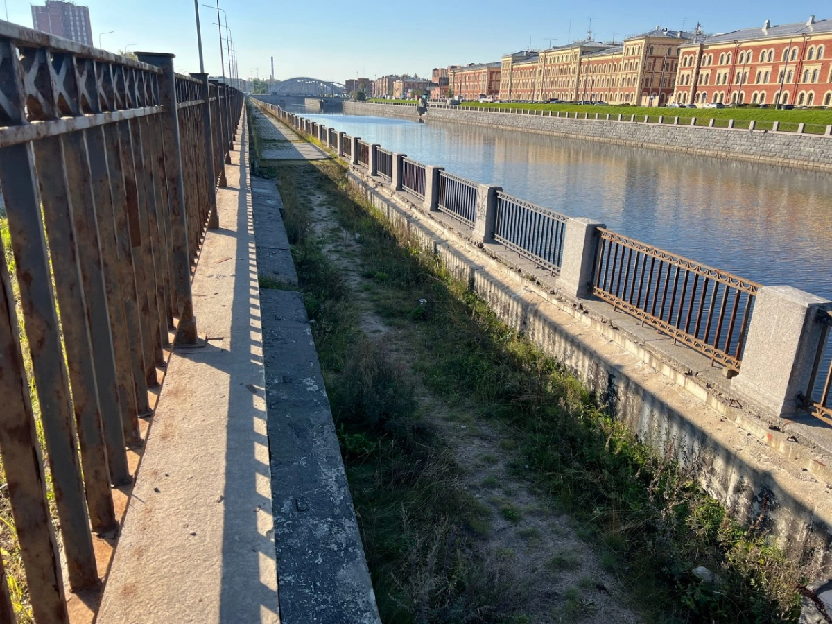 В Петербурге стартует капитальный ремонт набережной южного берега Обводного канала - tvspb.ru