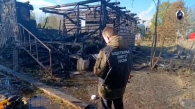 В пожаре в Ленобласти погибли женщина и трое детей