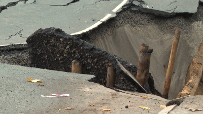 Что известно о ситуации с просадкой грунта на 1-м Муринском проспекте
