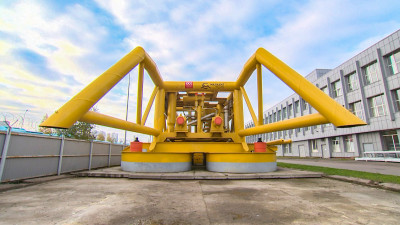 Первый в России подводный манифольд для добычи нефти и газа представили в «Малахите»