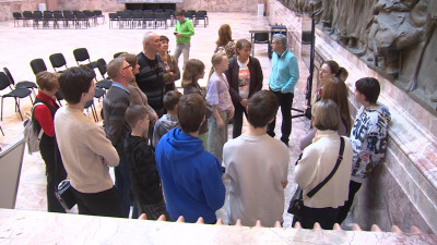 Для участников проекта «Открытый город» в Петербурге устроили встречу с хранителем Российского этнографического музея