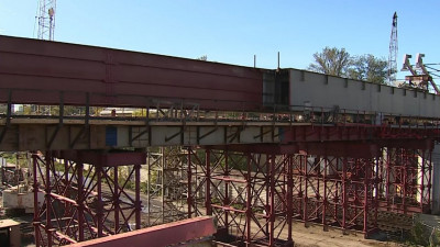 Цимбалинский путепровод готов почти наполовину: строительство продолжат зимой