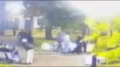 Пинали ногами: на камеры видеонаблюдения попала массовая драка в саду «Сан-Галли»