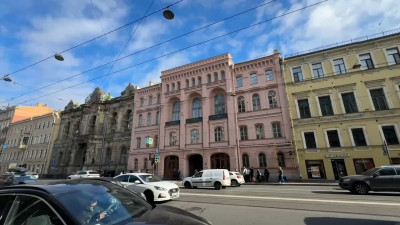 В Петербурге подсветят фасад особняка Пеля на Литейном проспекте