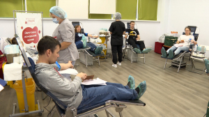 Добро в «Квадрате»: донорская акция в Красногвардейском районе