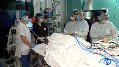 В НИИ скорой помощи им. И. И. Джанелидзе провели вторую транспортировку донорских органов на вертолете