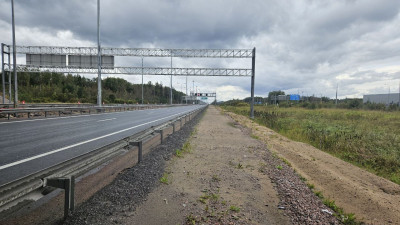 На северо-западном участке КАД продолжается расширение трассы до шести полос