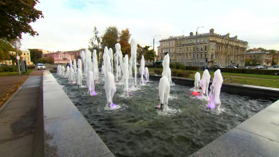 В Петербурге более 80 фонтанов ушли на зимовку