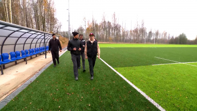 Борис Пиотровский осмотрел обновленные объекты спортбазы «Олимпийские надежды» в Осиновой роще