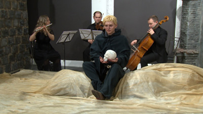 На «Ленфильме» открылась выставка к 100-летию Иннокентия Смоктуновского