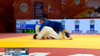 Петербургская дзюдоистка Виктория Мартыненко завоевала серебро на первенстве мира в Лиме