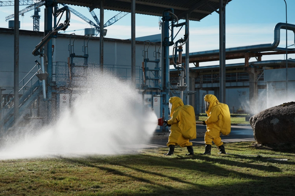 На Ленинградской АЭС прошла противопожарная тренировка с участием специалистов из Турции - tvspb.ru