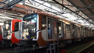 Александр Беглов: Первый состав «Балтиец» для новой Красносельско-Калининской линии проходит обкатку в метро