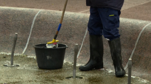 Зимняя консервация фонтанов Петербурга