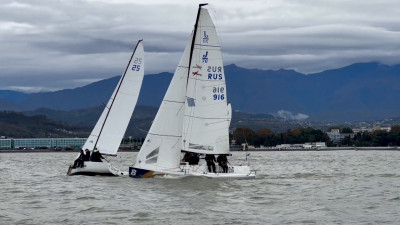 Петербургские яхтсмены оказались в числе победителей и серебряных призеров этапа Кубка России в Сочи