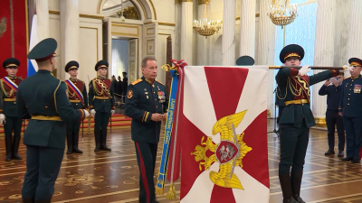 Северо-Западный округ Росгвардии наградили орденом Жукова за мужество и отвагу в зоне СВО