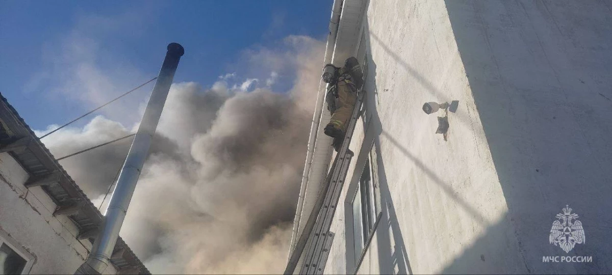 В Челябинске огонь охватил мебельный цех - tvspb.ru