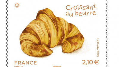 Отмечаем всемирный день почты: во Франции появилась почтовая марка с ароматом круассана на сливочном масле