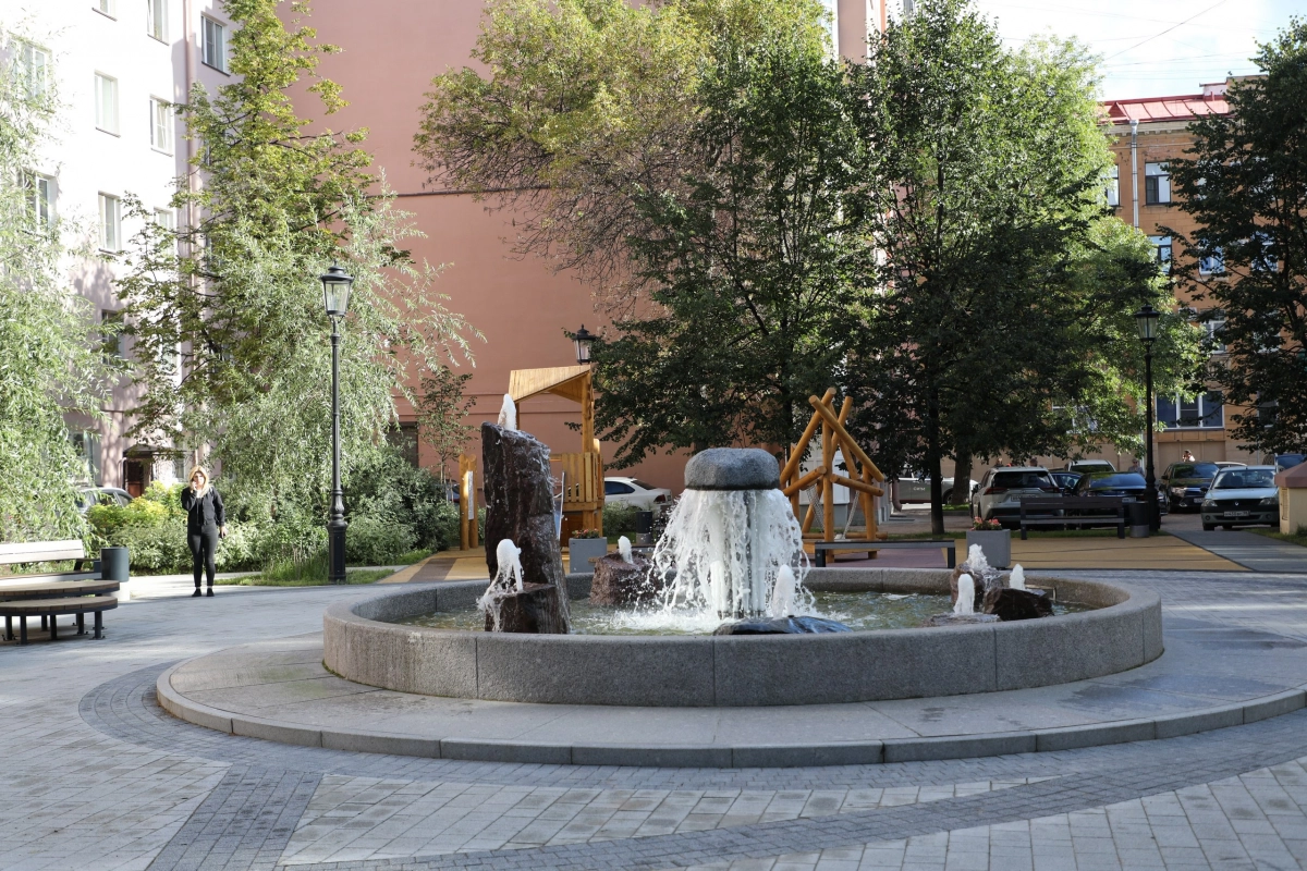 Александр Беглов: Комплексный подход к благоустройству сквера Соловьева-Седого – пример нового петербургского стандарта - tvspb.ru