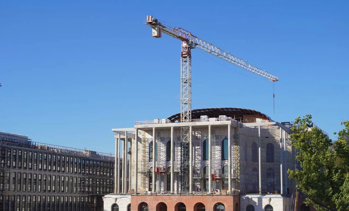 Строительство Дворца танца Бориса Эйфмана вышло на новый этап - tvspb.ru