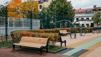 На Загородном проспекте обновили Джазовый сквер