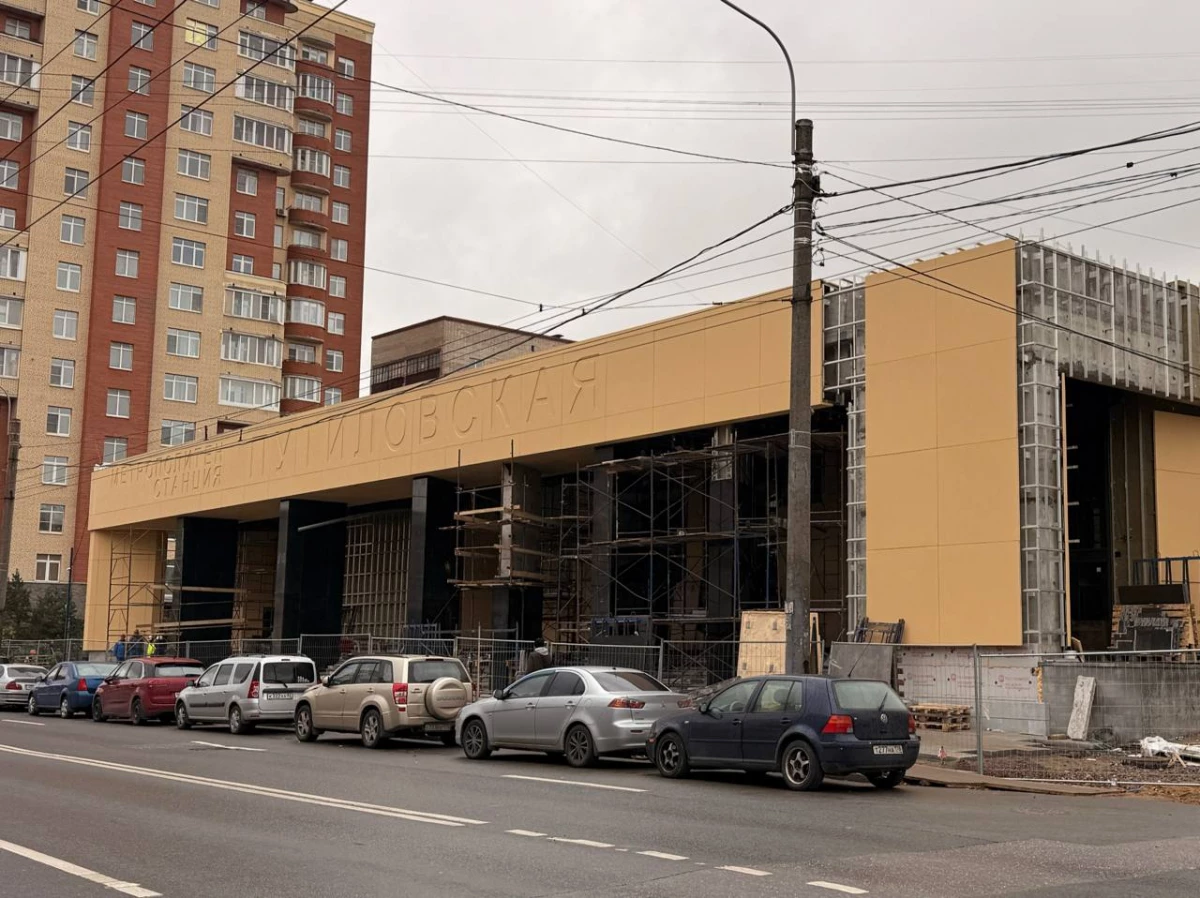 На станции «Путиловская» ведутся работы по благоустройству территории - tvspb.ru