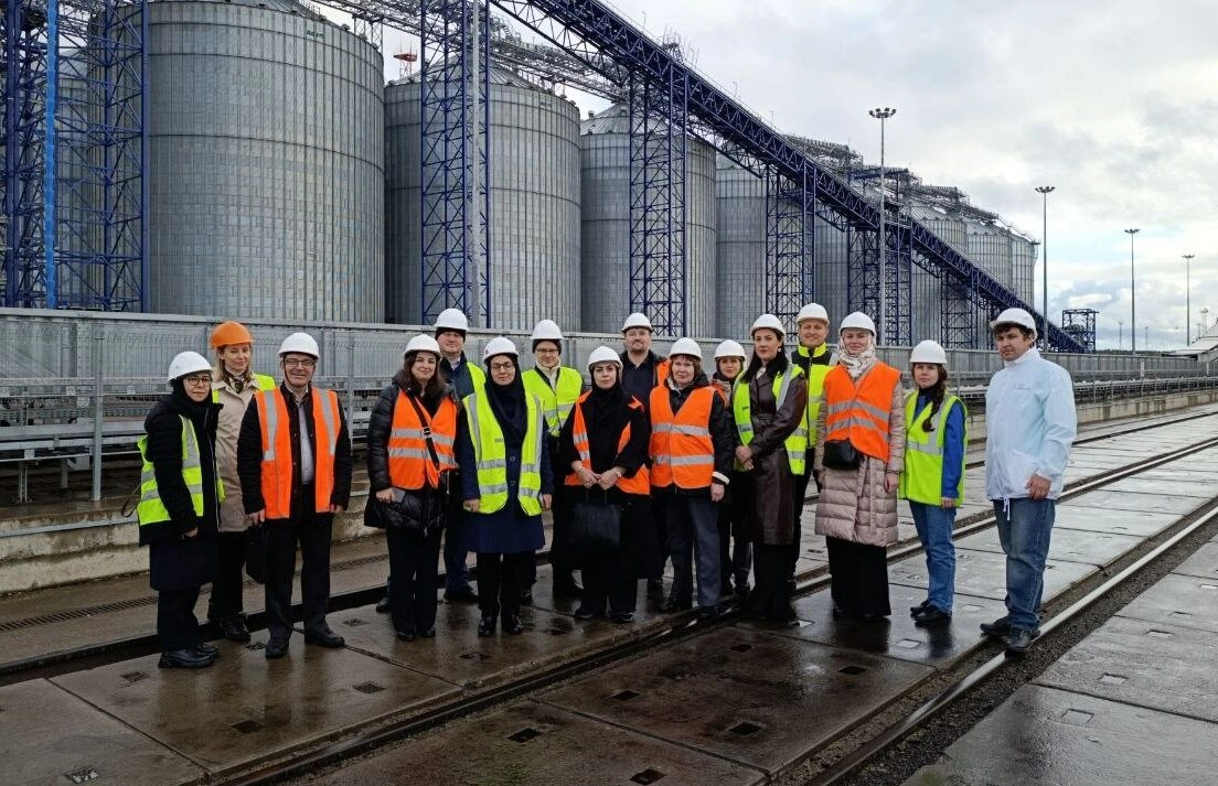 Морской порт «Высоцк» посетила делегация из Ирана для ознакомления с российской системой контроля качества - tvspb.ru