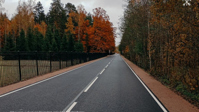В Петродворцовом районе обновили Новую дорогу