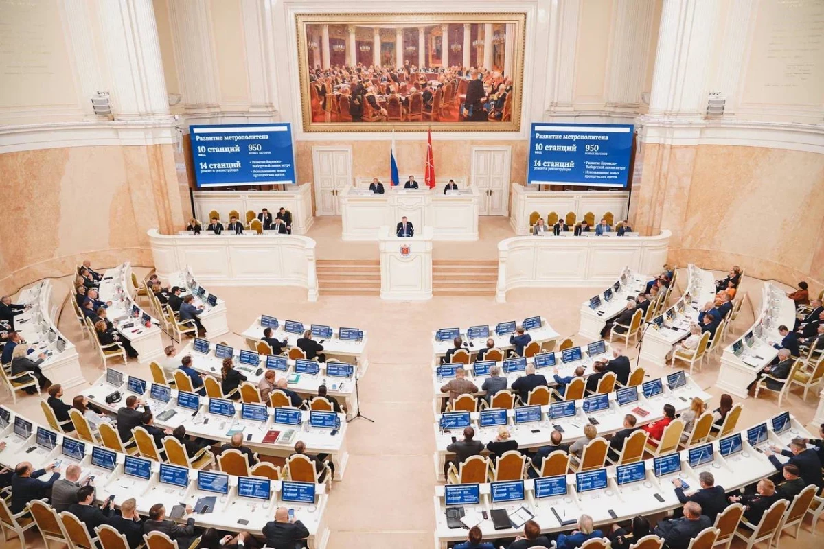 Проект закона о бюджете Санкт-Петербурга на 2026-2028 гг. принят в первом чтении - tvspb.ru