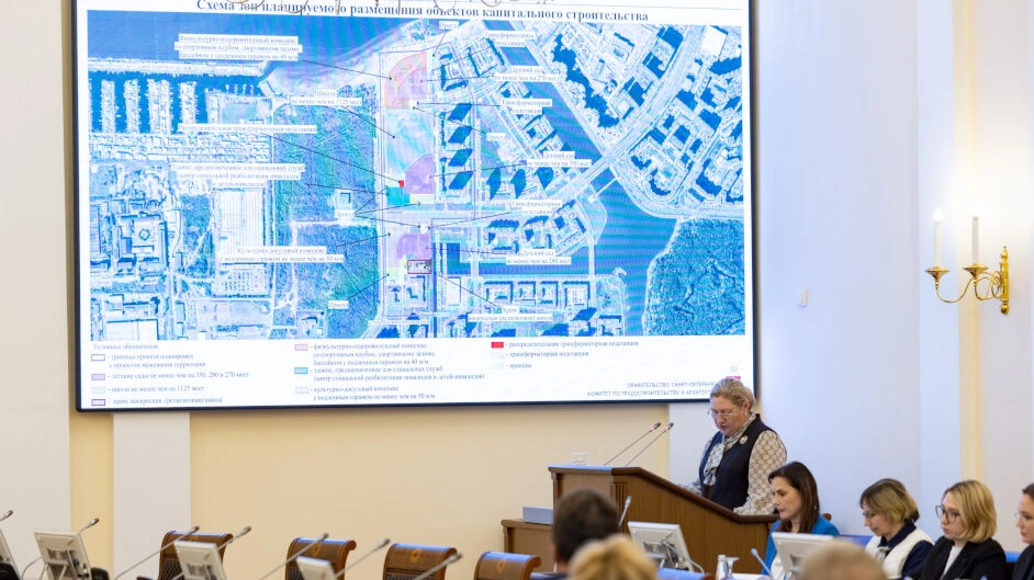 Александр Беглов: В квартале «Балтийская жемчужина» будут построены школа и три детских сад - tvspb.ru