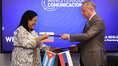 Губернатор Александр Беглов и министр связи Республики Куба обсудили пути укрепления технологического партнёрства