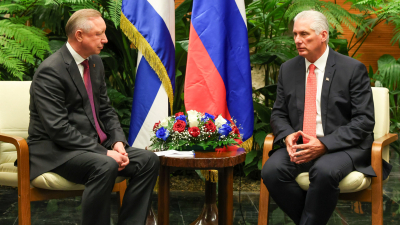 Александр Беглов поблагодарил Президента Республики Куба Мигеля Диас-Канеля Бермудеса за личное внимание к совместным проектам