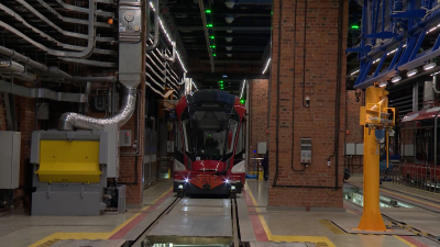 В Петербурге появился высокотехнологичный трамвайный моно-парк