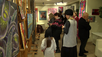 В галерее «Мастер» открылась выставка «Громкий шепот противоположностей»