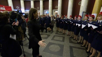 Юбилей метрополитена Петербурга отметили на «Площади Восстания»