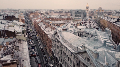 В Петербурге объявили «жёлтый» уровень погоды из-за мокрого снега и гололедицы