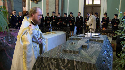 Судебные приставы почтили память Александра II в Петропавловском соборе