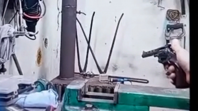 В Выборге изъят крупный арсенал: в гараже у местного жителя нашли оружие и наркотики