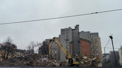 На Чапыгина полностью снесли здание отеля «Андерсен» — что появится на его месте