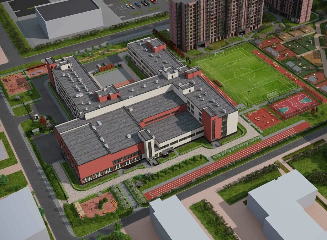 Новая школа с бассейном и большим спорткомплексом появится в Московском районе - tvspb.ru